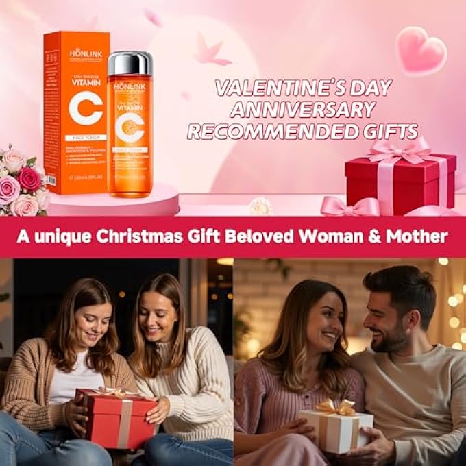 STRBOXONG 5X VITAMIN C TONER FACIAL CARE TONERS,GIFT FOR HER, HYALURONIC ACID HYDRATING FACIAL TREATMENT FOR EVEN SKIN TONE, SAFE GLOWING SKIN 130ML,K-BEAUTY, POPULAR SKINCARE PRODUCTS - Image 2